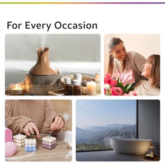 Essential Oils 6 Blends Set - Perfect for Humidifiers and Diffusers Aromatherapy - Picture 6 of 8